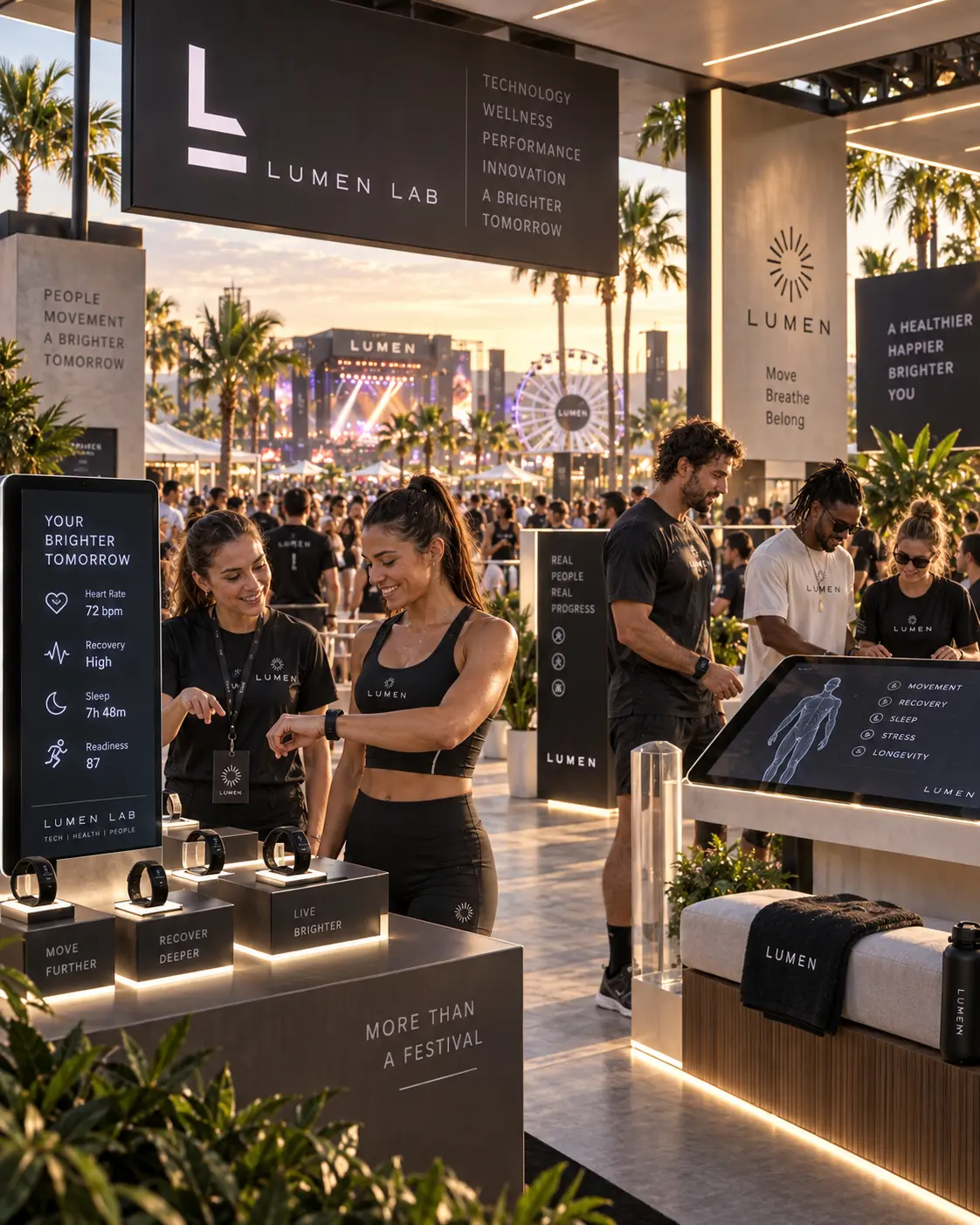 LUMEN LAB — tecnologia aplicada ao potencial humano — visualização conceitual