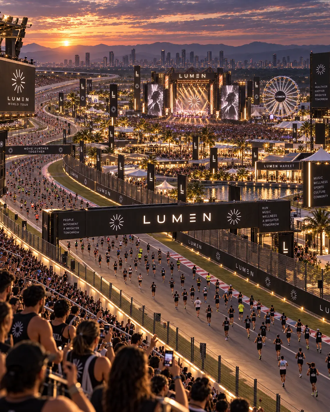 O autódromo como território conceitual da experiência — visualização conceitual